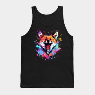 funny fox Tank Top